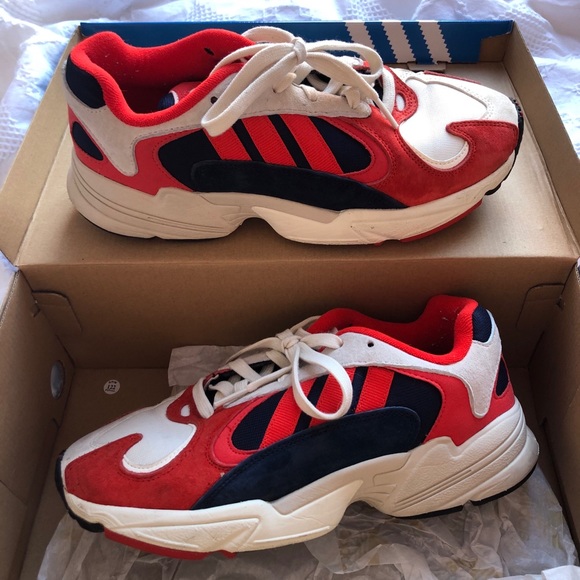 adidas yung red white blue